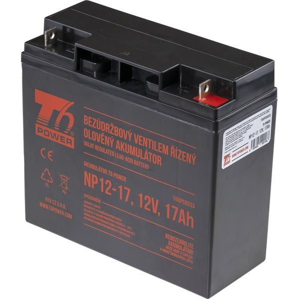 Batteria T6 Power NP12-17, 12V, 17Ah-image