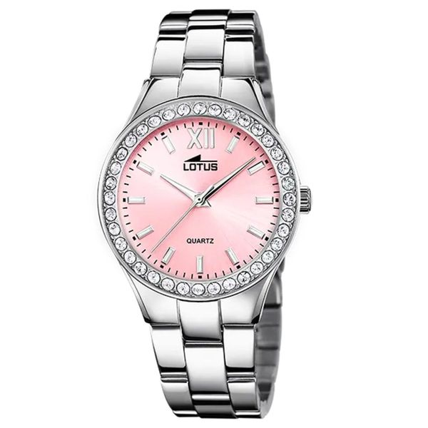 Lotus Orologio Da Donna Classic Elegant Orologio Da Polso In Acciaio Inossidabile Argento UL18883/2-image