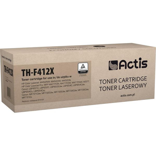 Actis TH-F412X Toner (Replacement For Hp 410X CF412X; Standard; 5000 Pages; Yellow)-image