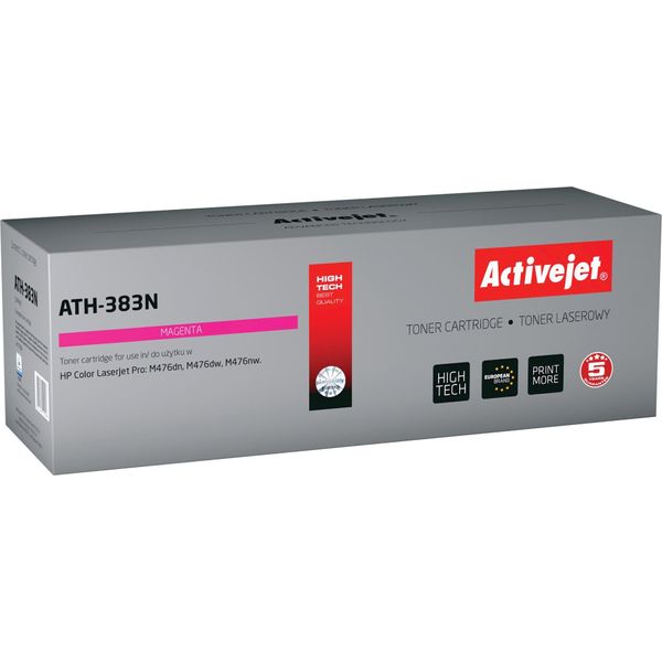 Activejet ATH-383N Toner (Replacement For Hp 312A CF383A; Supreme; 2700 Pages; Magenta)-image