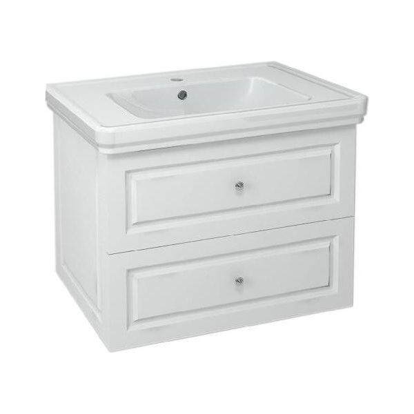 Sapho Violeta - Mobile Lavabo 685X520X465 Mm, 2 Cassetti, Bianco VI075-3131-image