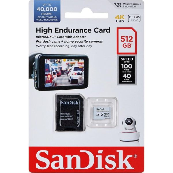Sandisk SDSQQNR-512G-GN6IA Memory Card 512 Gb Microsdxc Class 10-image