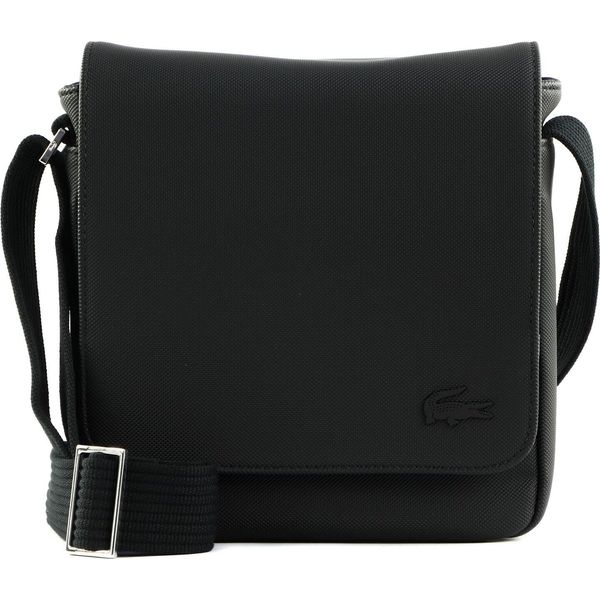 Lacoste Borsa A Tracolla Men's Classic Flap Crossover Bag Noir Nero-image
