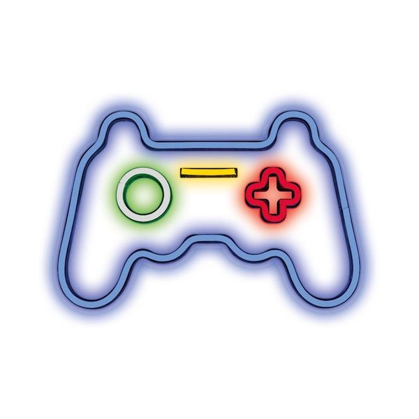 Forever Light FPNE03X Luce Notturna Neon Plexi Led Gamepad Insegna Luminosa Insegna Led Multicolore-image