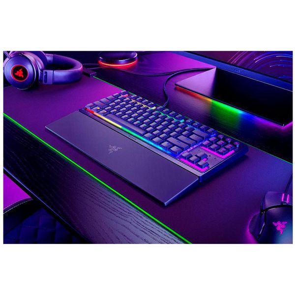 Razer Razer | Ornata V3 Tenkeyless | Mechanical Gaming Keyboard | Wired | Rgb Led Light | Us | Black-image