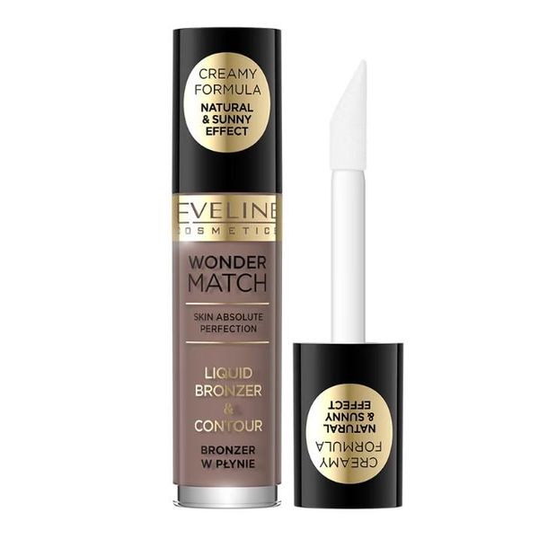 Eveline Cosmetics, Wonder Match, Bronzer Liquido N. 01, 4,5 Ml-image