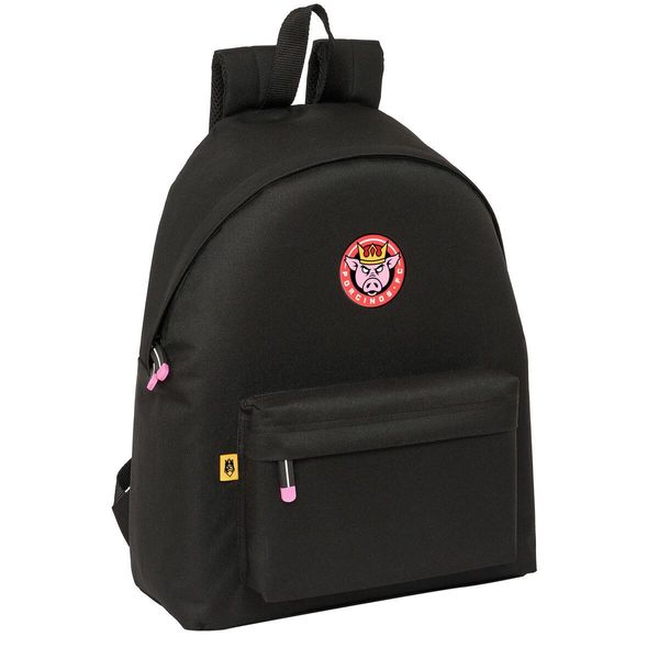 Zaino Scuola Kings League Porcinos Nero 33 X 42 X 15 Cm-image