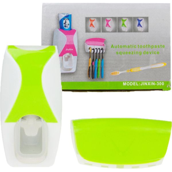 Portaspazzolino Con Dispenser Per Spremere Il Dentifricio-image