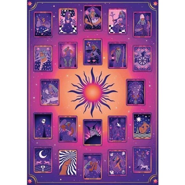 Nathan-Puzzle 1500 Pieces-Tarot And Divination/Coralie Fau-Adults And Children From 14 Years Old-High Quality Puzzle-12000930-image