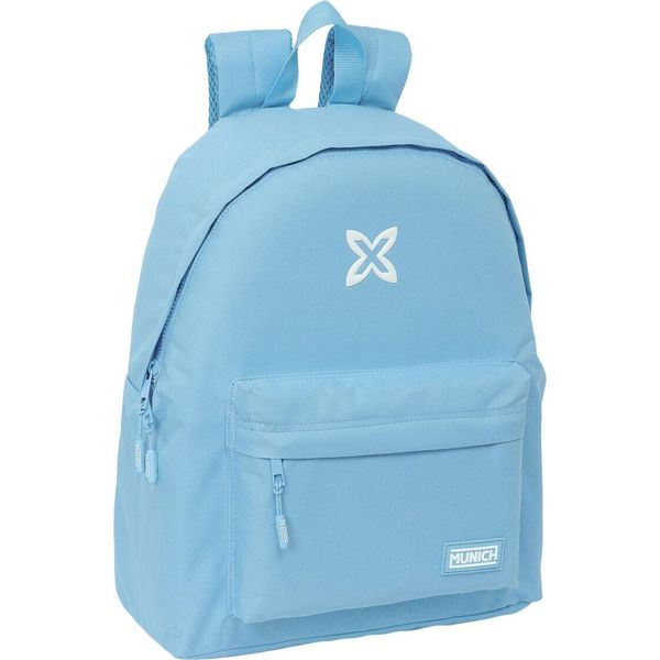 Zaino Scuola Munich Basics Blu 33 X 42 X 15 Cm-image