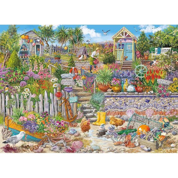 Gibsons Puzzle Giardino Sulla Spiaggia 1000 Pezzi-image