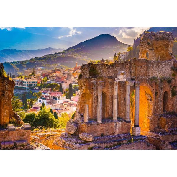 Alipson Puzzle Legespiel Teatro Antico Di Taormina 1000 Teile-image