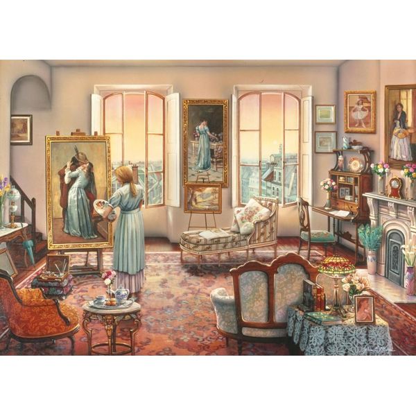 Puzzle Bluebird Il Tocco Finale - 1000 Pezzi-image