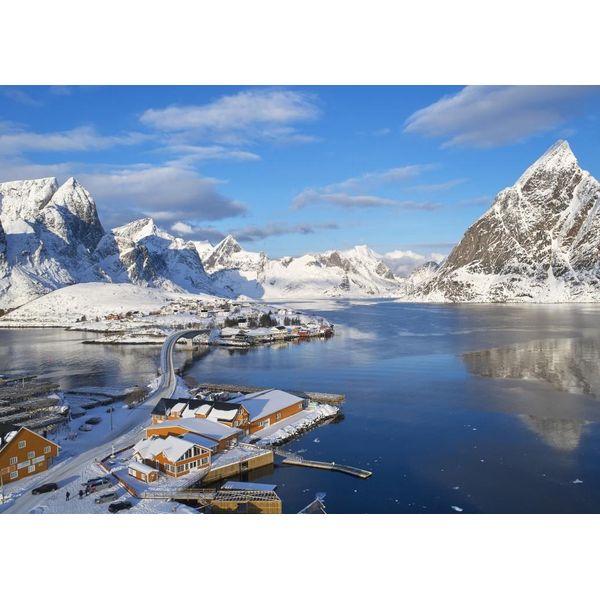 Puzzle Bluebird Puzzle Fjord Lofoten Archipelago 500 Pezzi-image