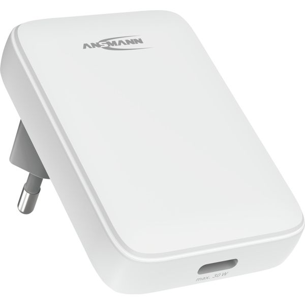 Caricabatterie Ansmann Usb C, Adattatore Usb A Carica Rapida, Adattatore Di Rete Piatto-image