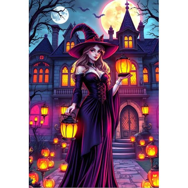 Puzzle Bluebird Puzzle Midnight At The Manor - 1000 Teile Puzzle-image