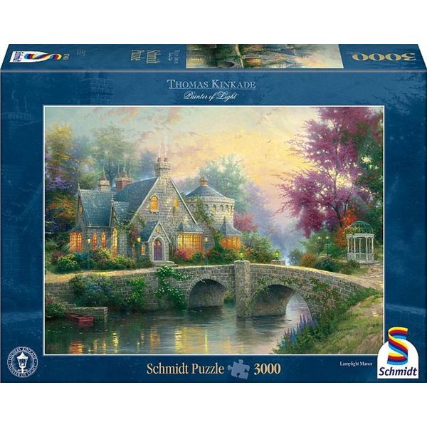 Schmidt Spiele - Puzzle - Thomas Kinkade - Evening Mood, 3000 Pezzi-image