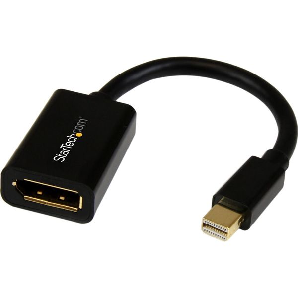 Startech.Com Adattatore Da Mini Displayport A Displayport - Video Uhd 4K X 2K - Convertitore Da Mini Dp A Dp - Adattatore Da Mini Displayport A Displayport 1.2 - Da Laptop/Notebook Mdp A Monitor Dp-image