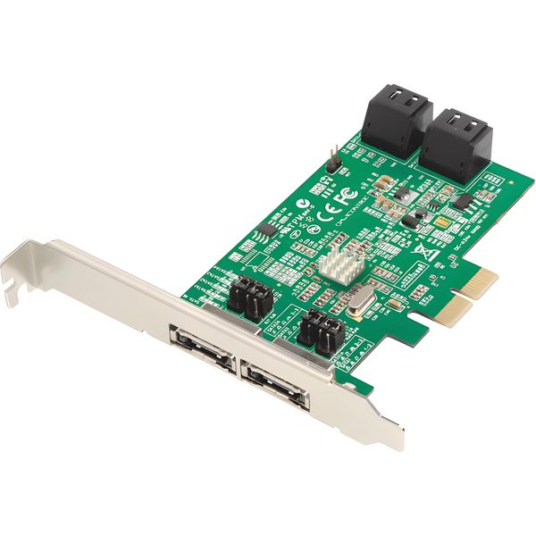 Dawicontrol Scheda Pci-E Dc-624E Raid R2 4-Kanal Sata 6G Al Dettaglio-image