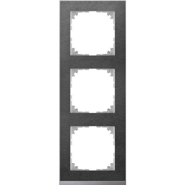 Merten MEG4030-3669, Colore Del Prodotto: Alluminio, Nero, Compatibilità Marca: Merten, Materiale: Pietra, Termoplastico (MEG4-image