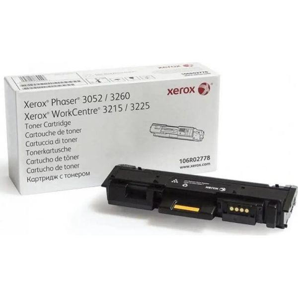 Xerox Toner Pro Phaser 3052, 3260, Workcentre 3215, 3225 High-Capacity Toner Cartridge (3000Str, Black)-image