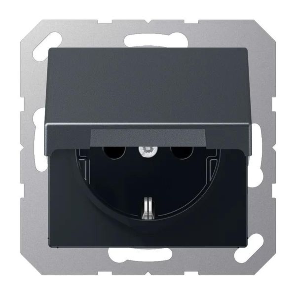Presa Jung Schuko Antracite Opaco A 1520 Bfkikl Anm (A1520BFKIKLANM)-image
