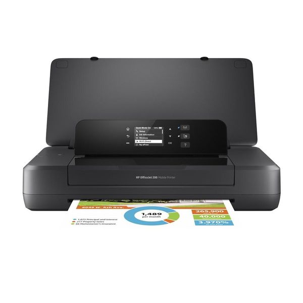 Hp Officejet 200 Mobile Printer Stampante A Getto D'inchiostro 4800 X 1200 Dpi A4 Wlan-image