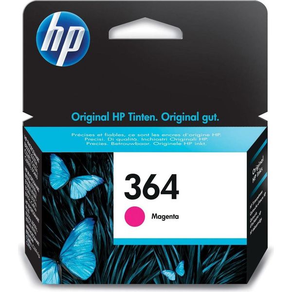Hp 364 Magenta Original Ink Cartridge Cartuccia D'inchiostro 1 Pz Resa Standard-image