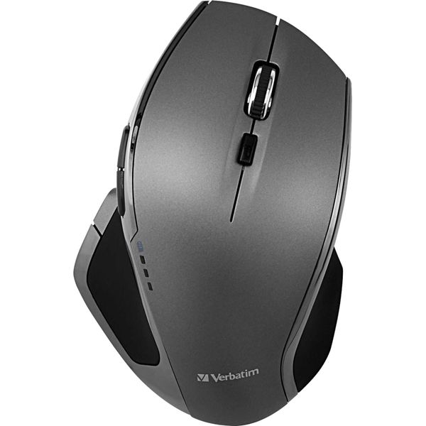Verbatim Deluxe - Mouse - 8 Pulsanti - Wireless - 2,4 Ghz - Ricevitore Wireless (Usb)-image