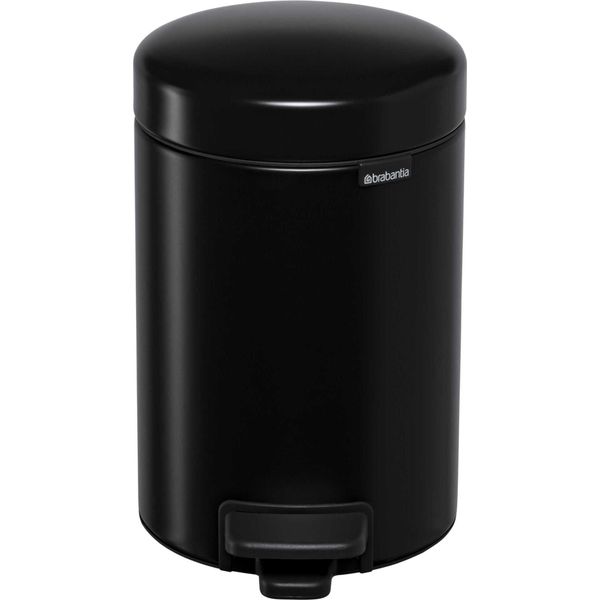 Cestino Per Pedali Brabantia Newicon 3.0 L Nero Opaco-image