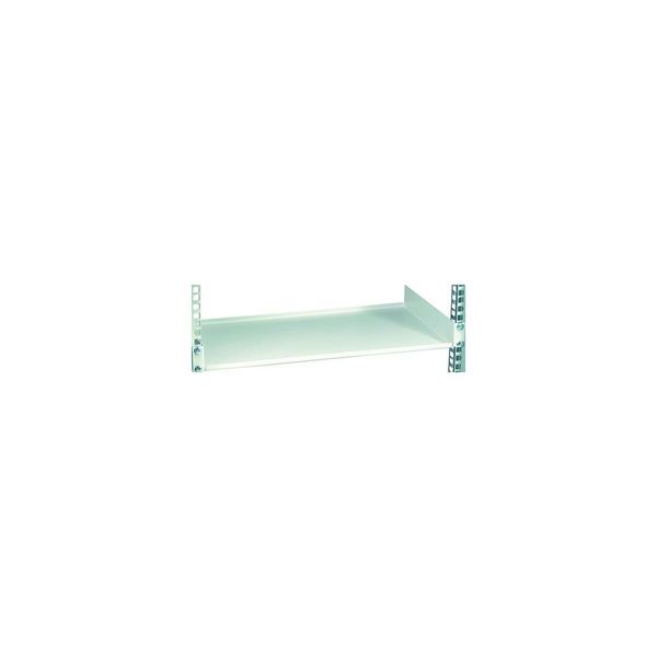 Scaffale SchÄFer Da 48,30 Cm (19"), 1 U, Montaggio Fisso, Profondità: 250 Mm, Grigio Chiaro Ral 7035 Lo Scaffale Può Essere Installato In Tutte Le Scaffalature Con Un"-image