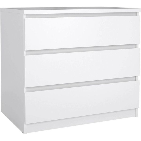 Cassettiera Naia Sideboard Camera Da Letto Bianco Lucido-image