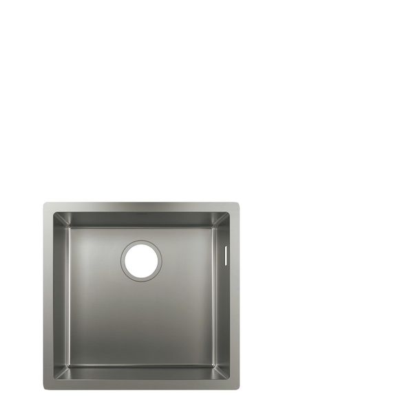 Lavelli Hansgrohe - Lavello Sottopiano S719-U400, Acciaio Inox 43425800-image