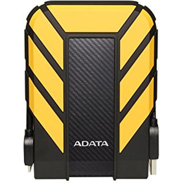 Adata HD710 Pro External Hard Drive 1 Tb 2.5 Micro-Usb B 3.2 Gen 1 (3.1 Gen 1) Black Yellow-image