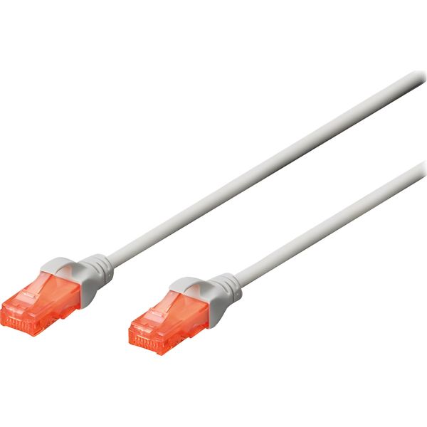 Digitus | Cat 6E | Cavo Patch Utp | Maschio | RJ-45 | Grigio | 3 M-image