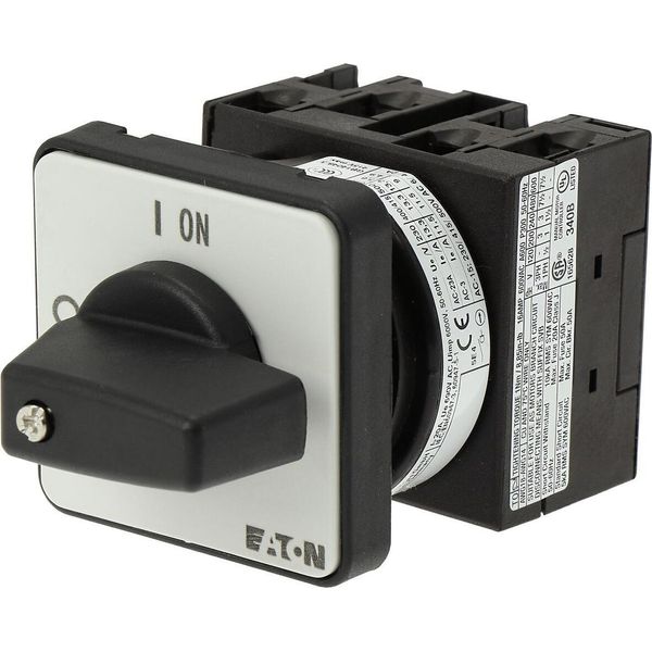 Eaton Nockenschalter 20 A 1 X 90° Grau Schwarz T0-2-1/E 1 St. Elektroschalter (024639)-image