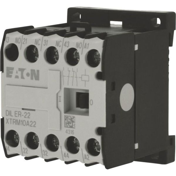 Contattore Miniaturizzato Eaton Diler DILER-22-G(24VDC) 2 Contatti NA/2 Nc 24 V/Dc (010042)-image
