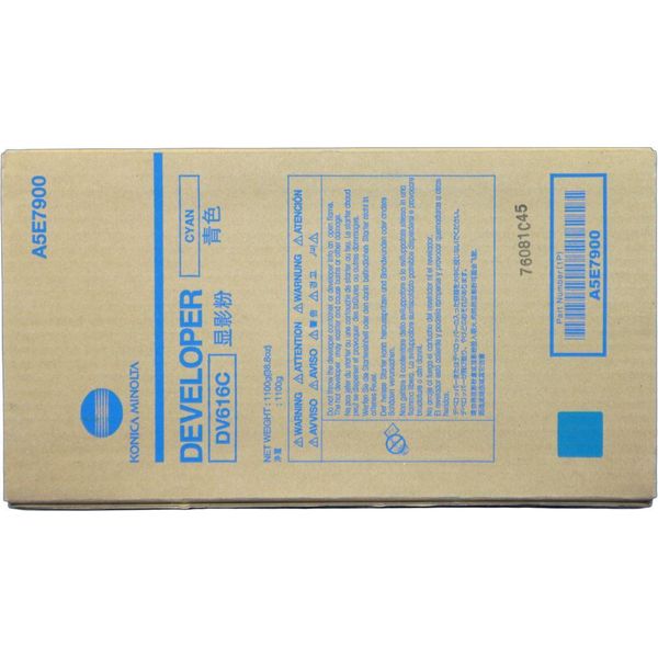 Konica-Minolta Developer DV-616 Cyan (A5E7900)-image