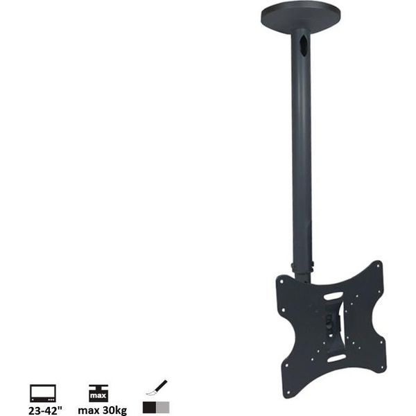 Supporto Per Tv A Soffitto 23-42" Supporto Per Tv 75X75, 100X100, 200X100, 200X200"-image