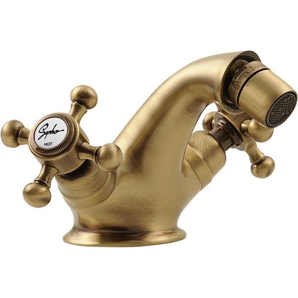 Sapho Reitano Rubinetteria Antea - Miscelatore Per Bidet Con Bocca Di Erogazione, Bronzo 3186-image