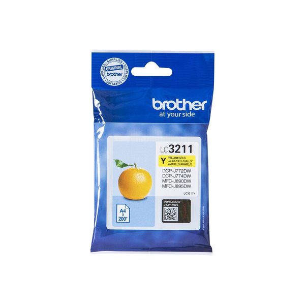Brother LC-3211Y - Resa Standard - Inchiostro A Base Di Pigmento - 200 Pagine-image
