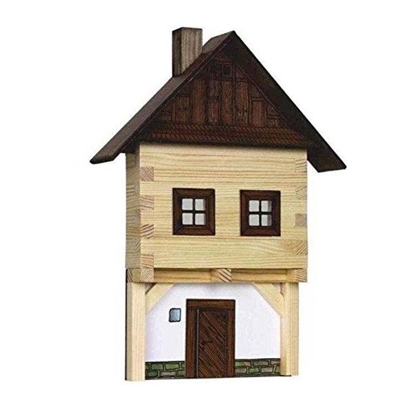 Walachia Kit Di Incollaggio In Legno Municipio A Parete-image
