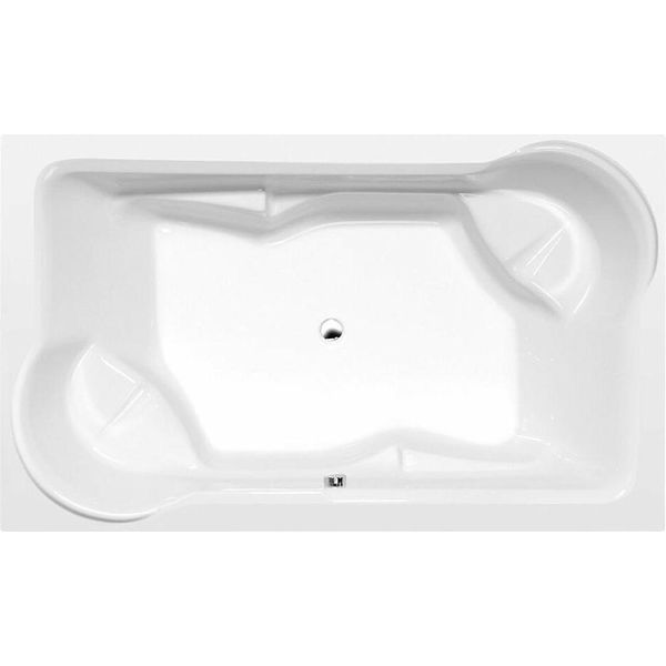 Vasche Da Bagno Polysan - Vasca Rettangolare Duo 2000X1200X450 Mm, Bianco 16111-image