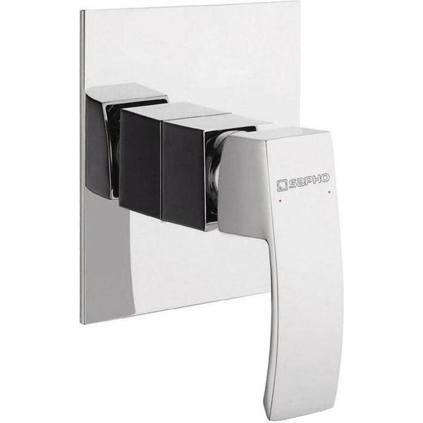 Sapho Ginko - Miscelatore Per Doccia Da Incasso, Con Corpo, Cromo 1101-41-image