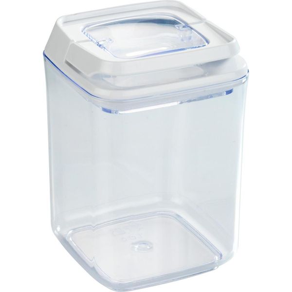 Wenko Contenitore Di Stoccaggio Con Coperchio Contenitore Di Stoccaggio 0,9 L Ripiano Dell'armadio Raffreddamento-image