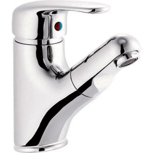 Aqualine Kasiopea - Miscelatore Per Lavabo Con Doccia Estraibile, Cromo 1107-05-image
