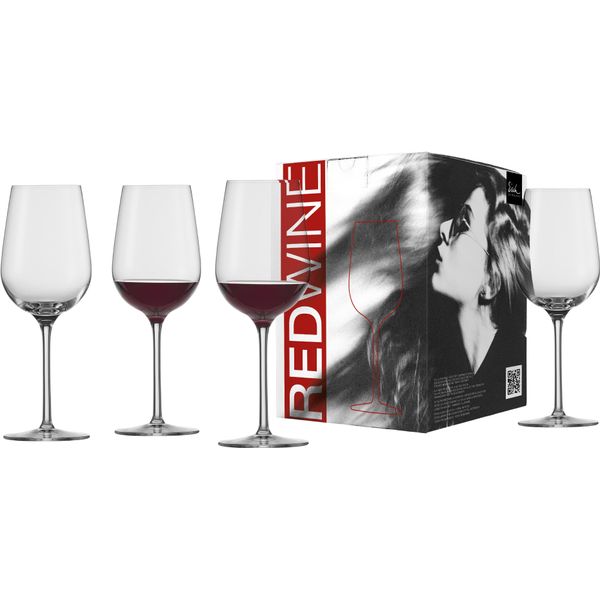 Eisch 4 Bicchieri Da Vino Rosso 550/2 In Confezione Regalo Vinezza 25505020-image