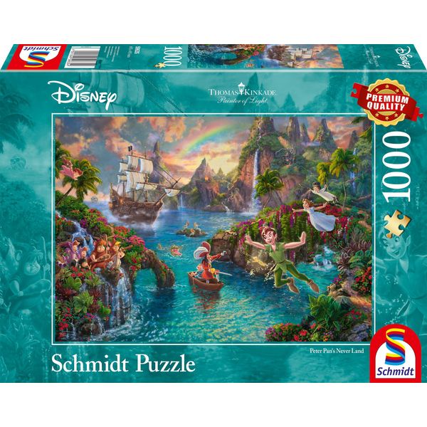 Schmidt Spiele Schmidt Spiele Puzzle: Disney, Peter Pan 1000 Teile 59635-image