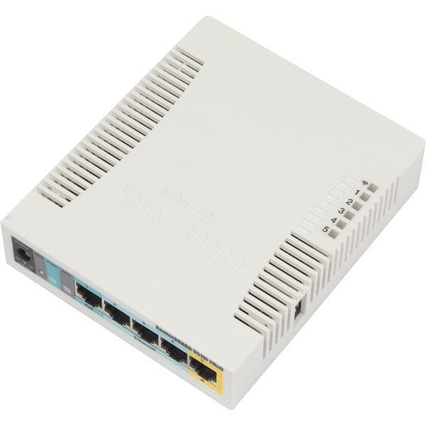 Mikrotik Routerboard RB951UI-2HND - Stazione Base Wireless - 10Mb Lan, 100Mb Lan - 802.11B/G/N - 2,4 Ghz-image