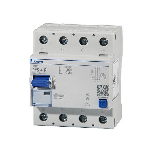 Doepke DFS4 040-4/0,30-A R Fi-Schutzschalter 040-4/0,30-A R (9136911)-image